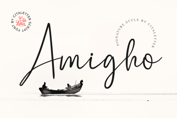 Amigho: A Whimsical Script Font for Branding