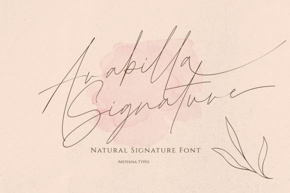 Arabilla Signature: A Premium Script Font for Editorial Design