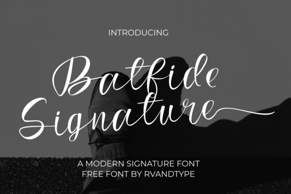 Batfide Signature: The Script Font for Marketers