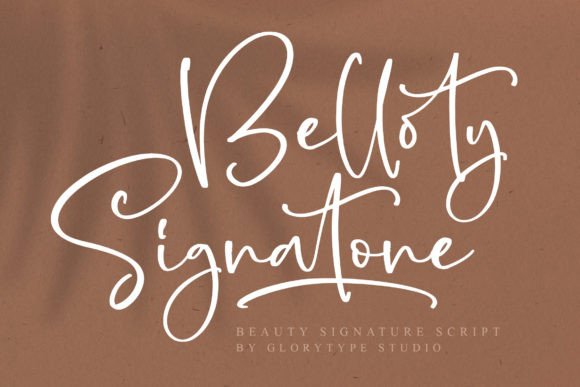 Belloty Signatone: A Handwritten Typeface for Editorial Clarity