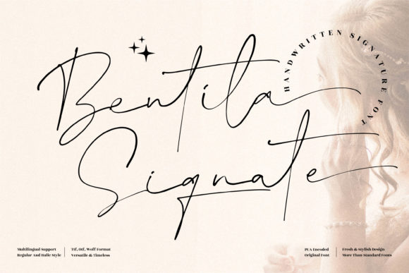 Bentila Signate: The Handwritten Font That Elevates Campaigns