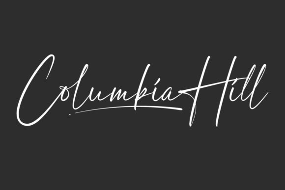 Columbia Hill: A Typeface for Polished Brands