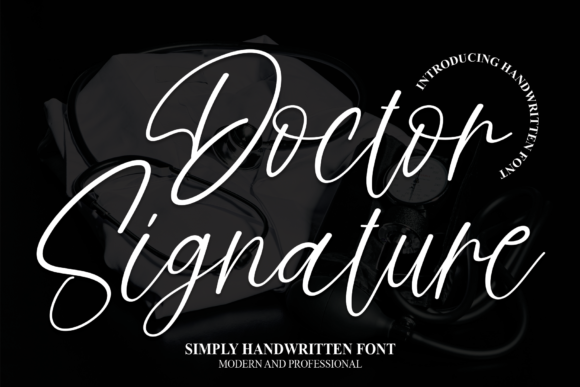 Doctor Signature Font Review for Branding