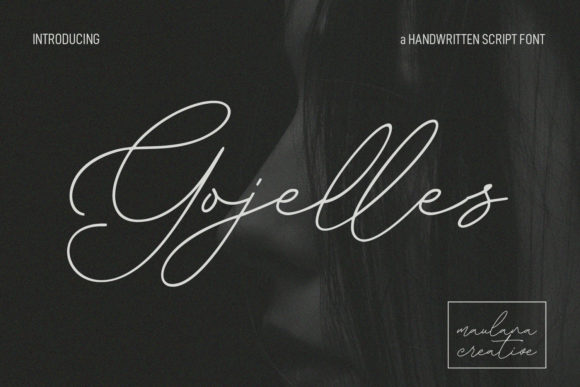 Gojelles: A Signature Script Font for Brands