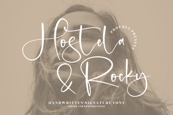 Hostela Rocky: A Handwritten Font for Makers