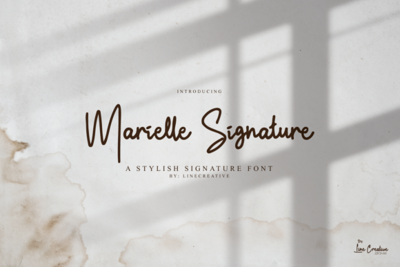 Marielle Signature: A Versatile Script Font for Branding