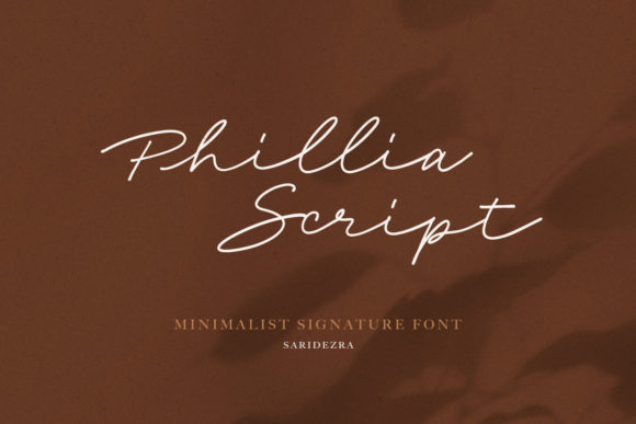 Phillia: The Signature Font That Elevates Brand Identity