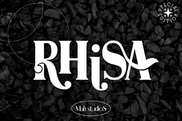 Rhisa: A Serif Font for Handmade Brands