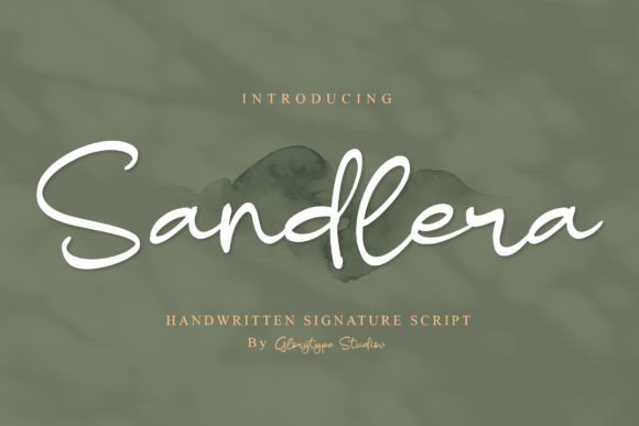 Sandlera: A Handwritten Script Font for Digital Branding