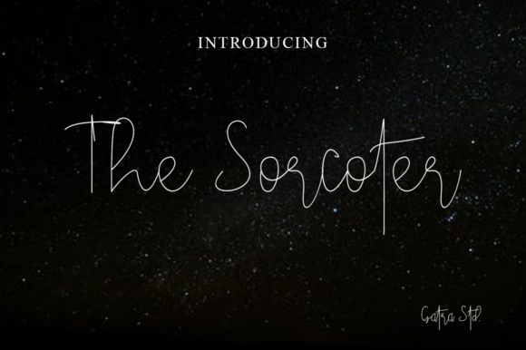 The Sorcoter Signature: A Delicate Script Font for Web Design