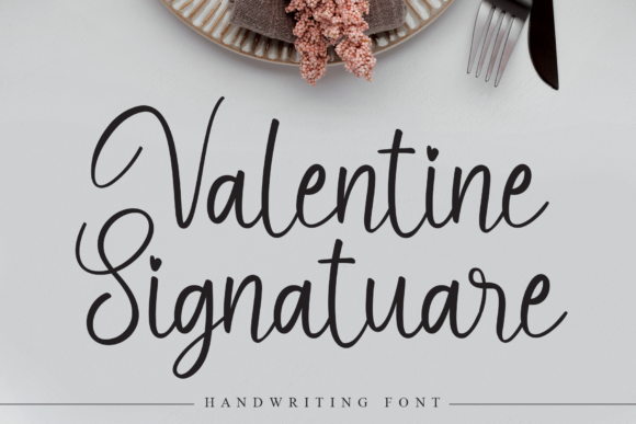 Valentine Signatuare: The Handwritten Font for Marketers