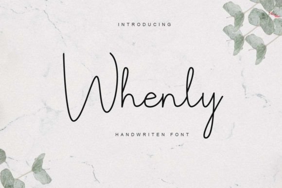 Whenly Font: Elevating Brand Identity with Signature Style